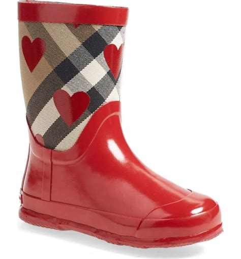 kids burberry boots|Burberry rain boots for kids.